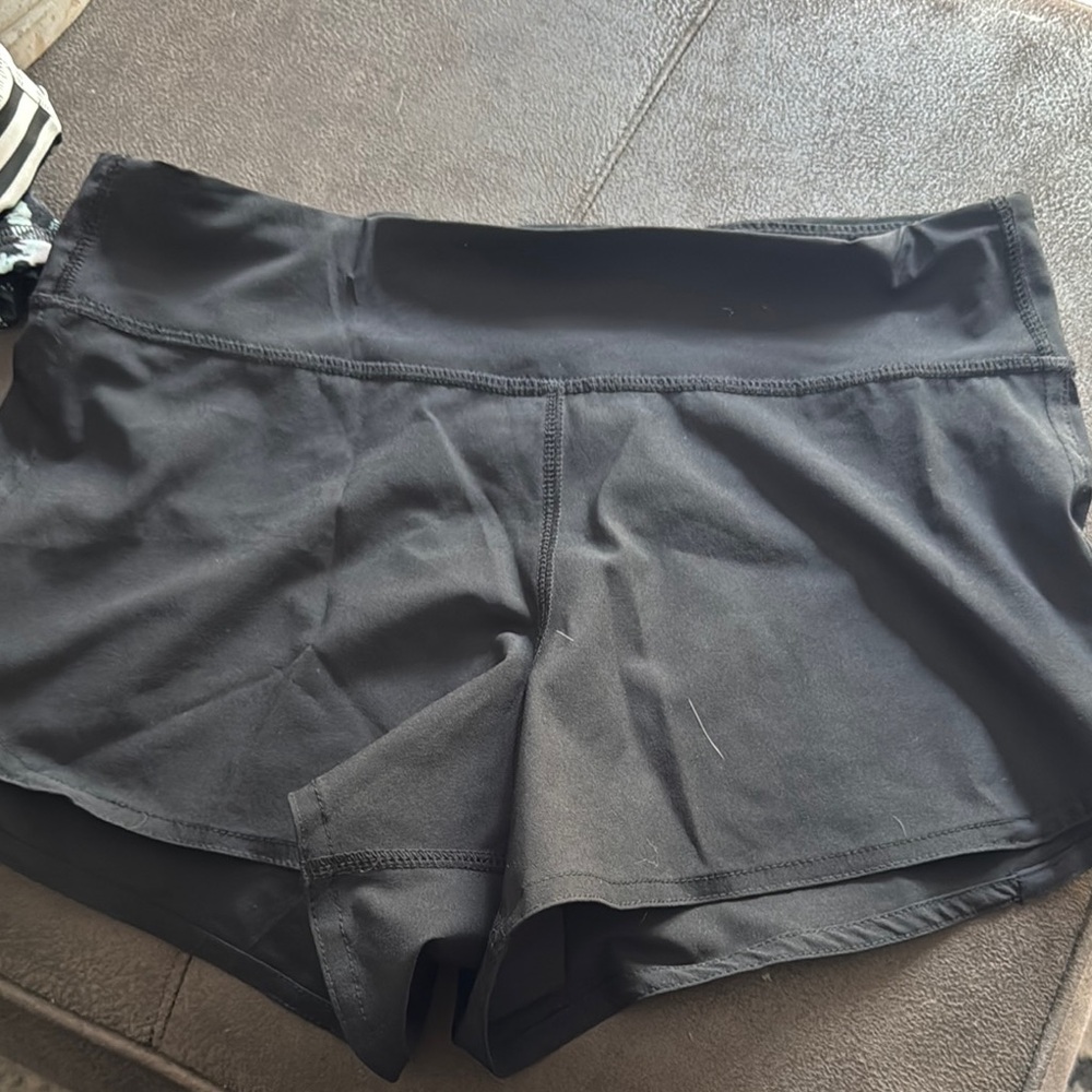 Women's Black Athletic Shorts